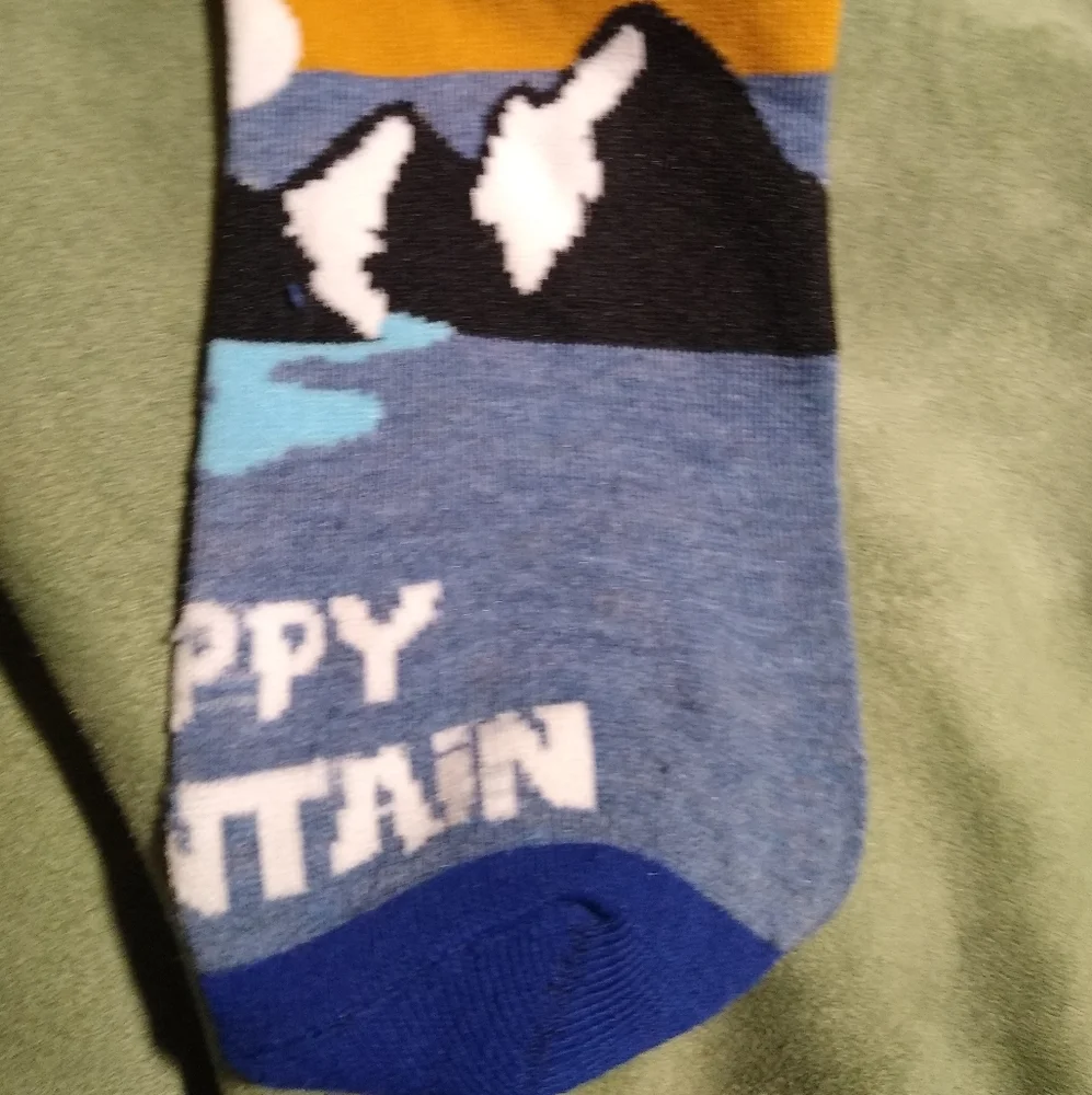 Bob Ross Novelty Socks 2 Pair Bundle - Picture 4 of 9